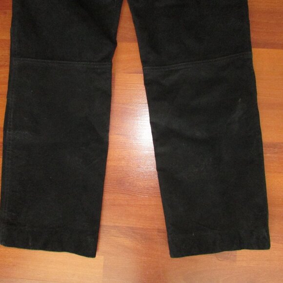 AMERIQUE du NORD Vintage Leather Suede Pants - Sz 10 - Picture 7 of 11